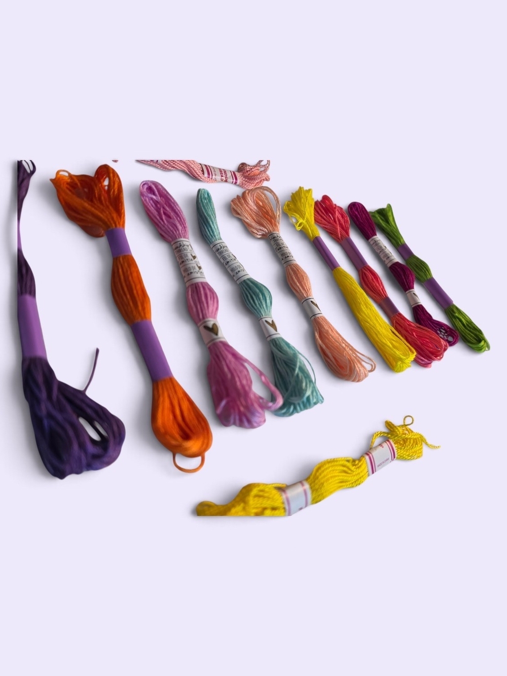 Assorted Color Bracelet String Pack - Multicolor Threads for Crafting - Picture 3 of 4